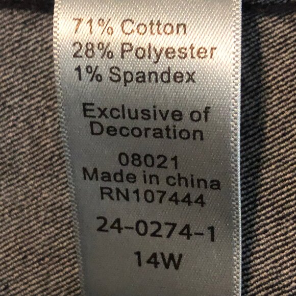 Jessica London Embroidered Denim Coat – (Vintage-Inspired Statement Jacket) - Picture 13 of 14